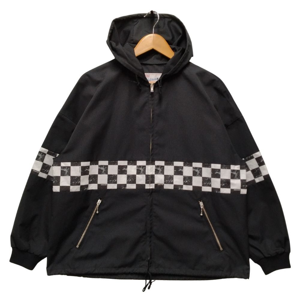 Subculture サブカルチャー 24SS SCJK-S2407 CHECKERED FLAG NYLON HOODIE フラッグ ナイロン  パーカー サイズ1 正規品 / 35784 - メルカリ