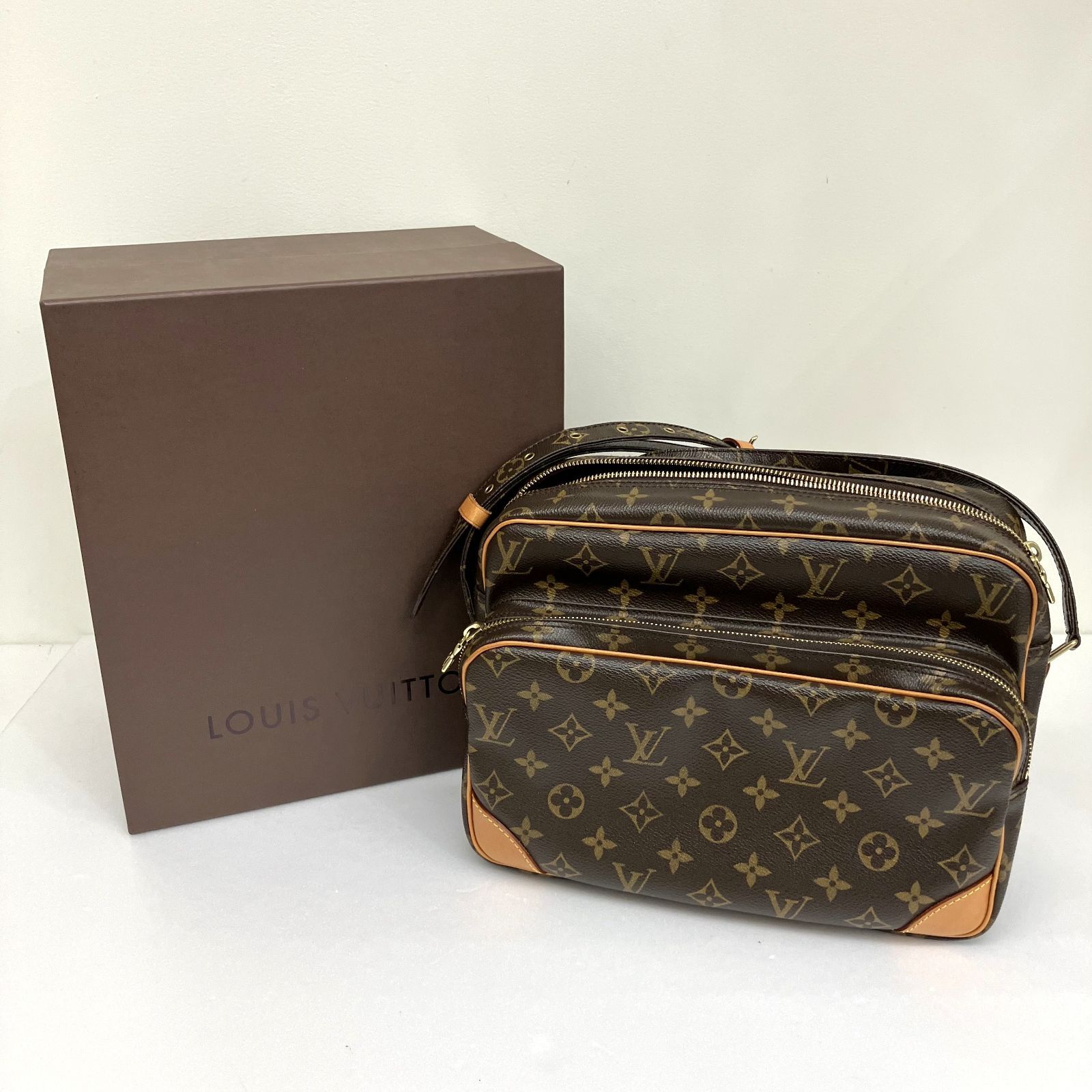 LOUIS VUITTON ルイヴィトン モノグラム ナイル M45244 ショルダーバッグ 外箱・製品カード付き