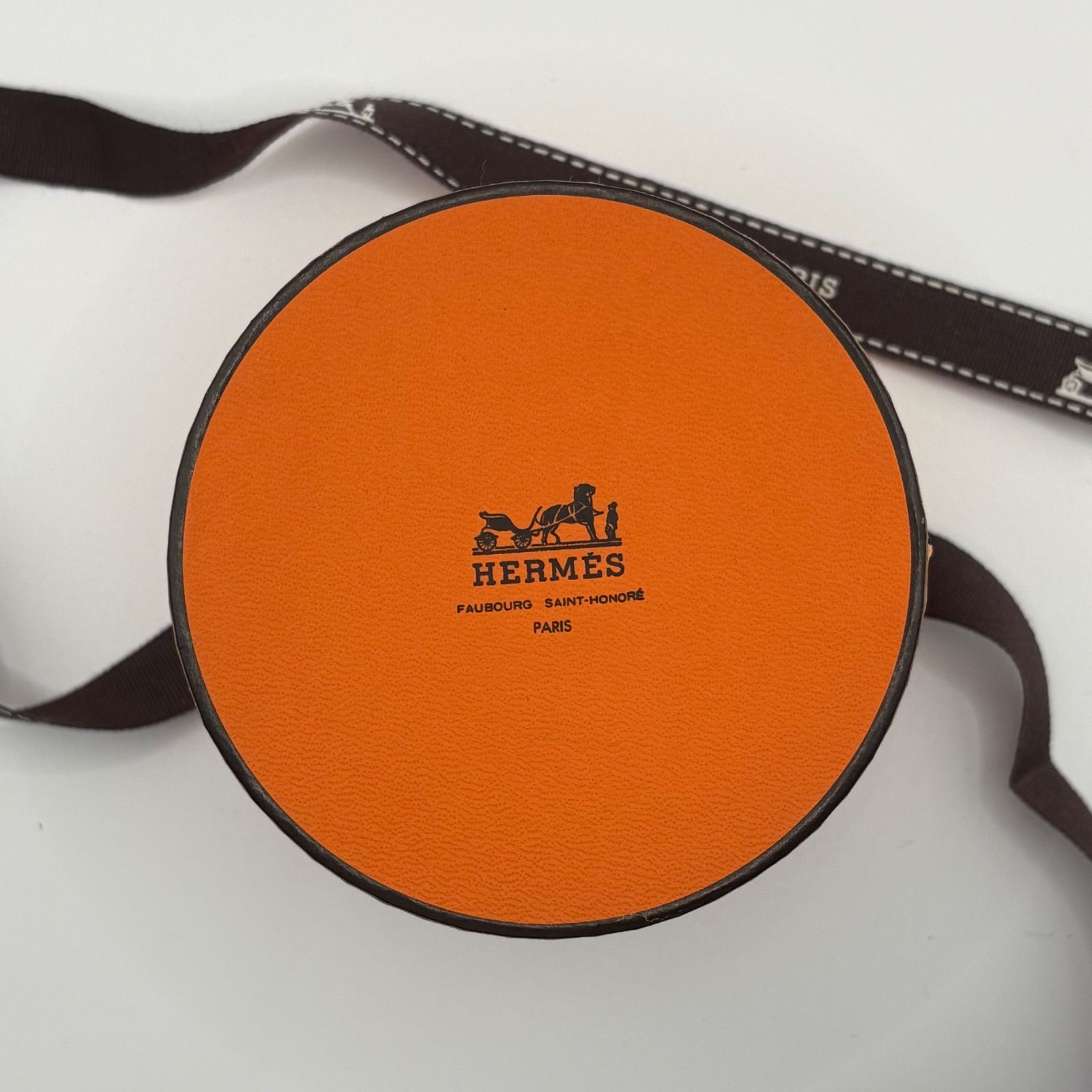 HERMES サンダル空箱、リボン、スカーフ空箱 HERMES スカーフ空箱 エルメス リボン - メルカリ