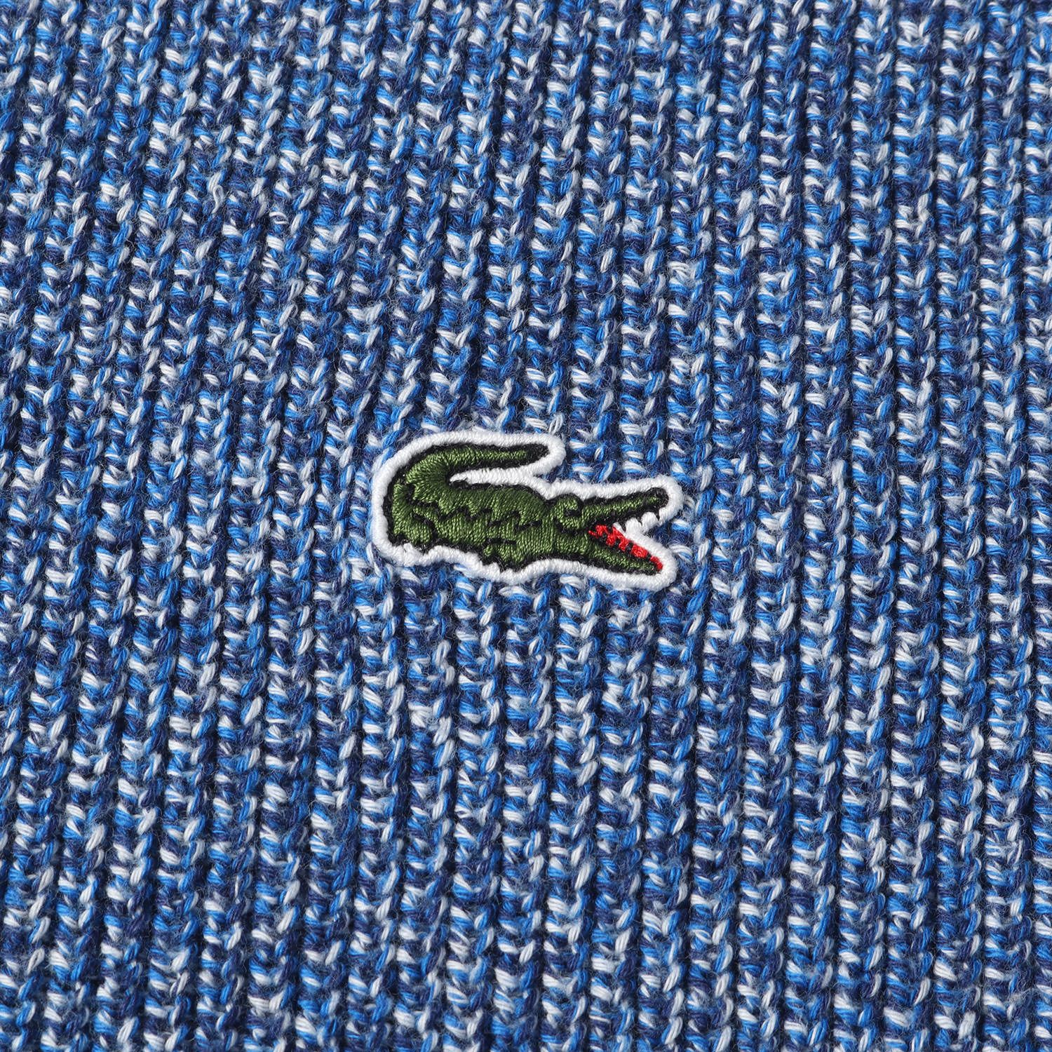 LACOSTE ラコステ ニット サイズ:M / メランジ コットン ニット 