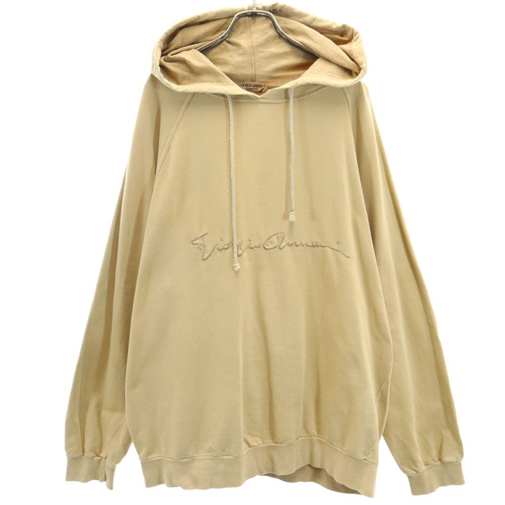 ジョルジオアルマーニ 80s 90s オールド 長袖 スウェットパーカー M  