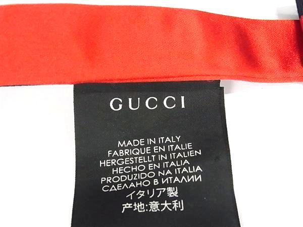 GUCCI グッチ レーヨン60％×コットン40％ ラインストーン ストラップ
