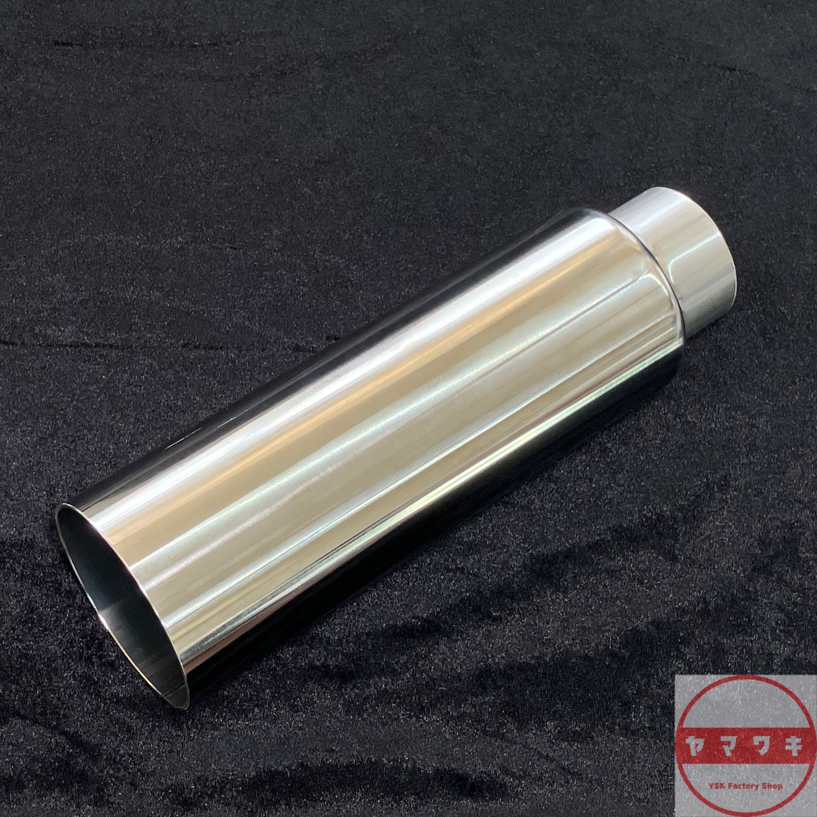 76.3φ 汎用テールエンド パイプ 50.8φIN ステンレス製(SUS304 76.3φ 汎用テールエンド パイプ 50.8φIN ステンレス製(SUS304