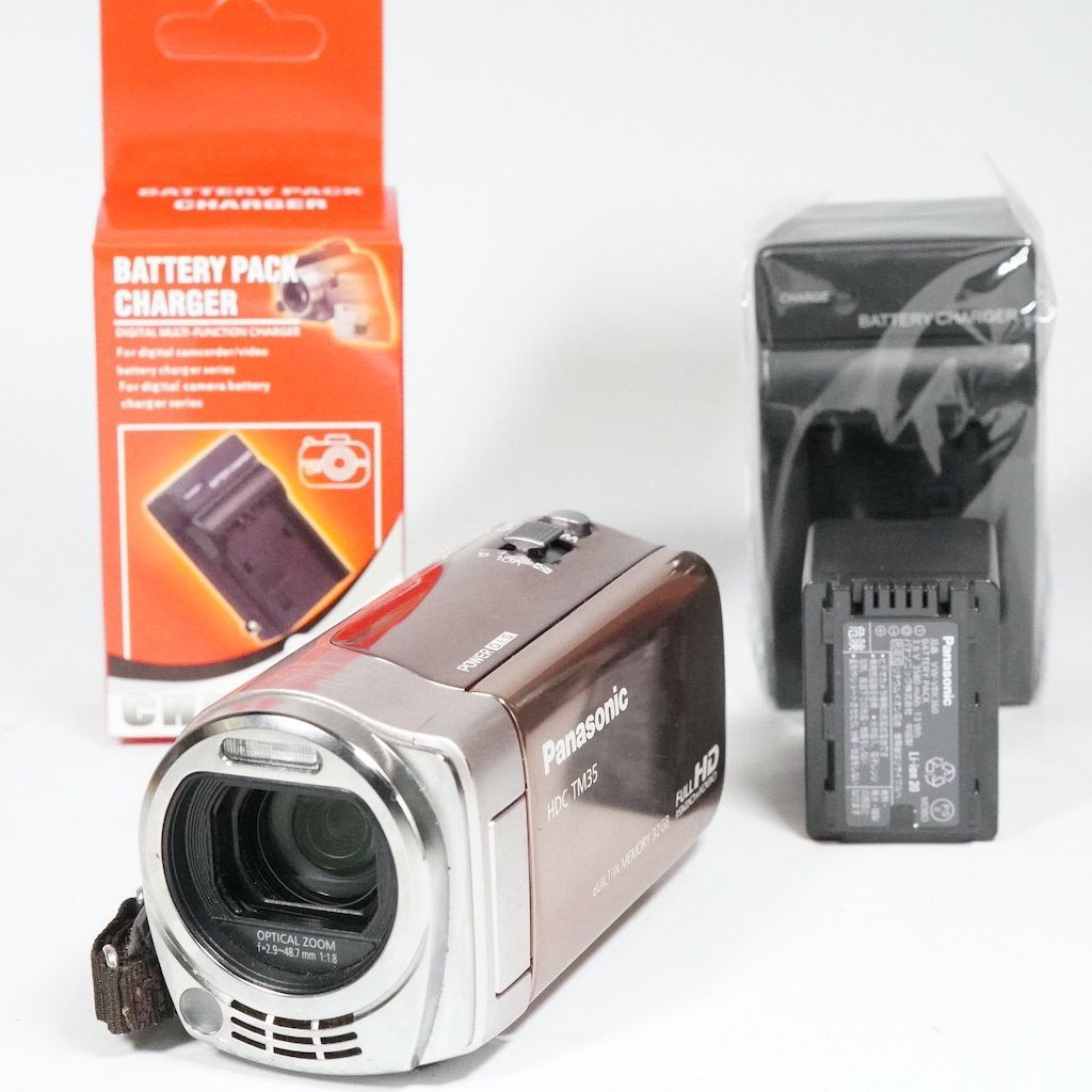 Panasonic パナソニック HDC-TM35 ゴールド 動作OK 返金保証 /1981