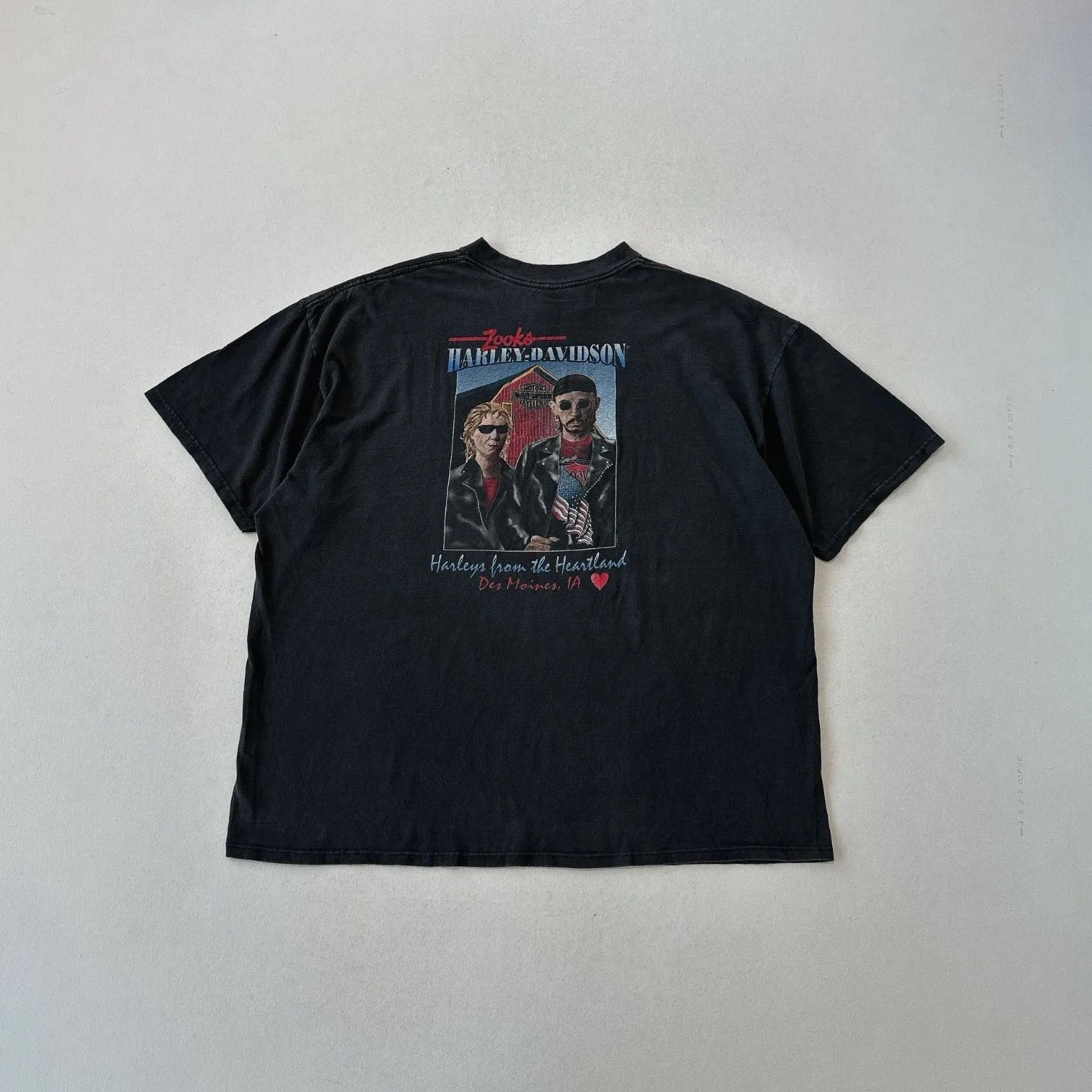 ハーレーダビットソン　90’s Tシャツ　USA製　ビンテージ　コピーライト 90s USA製 ハーレーダビッドソン Tシャツ コピーライト