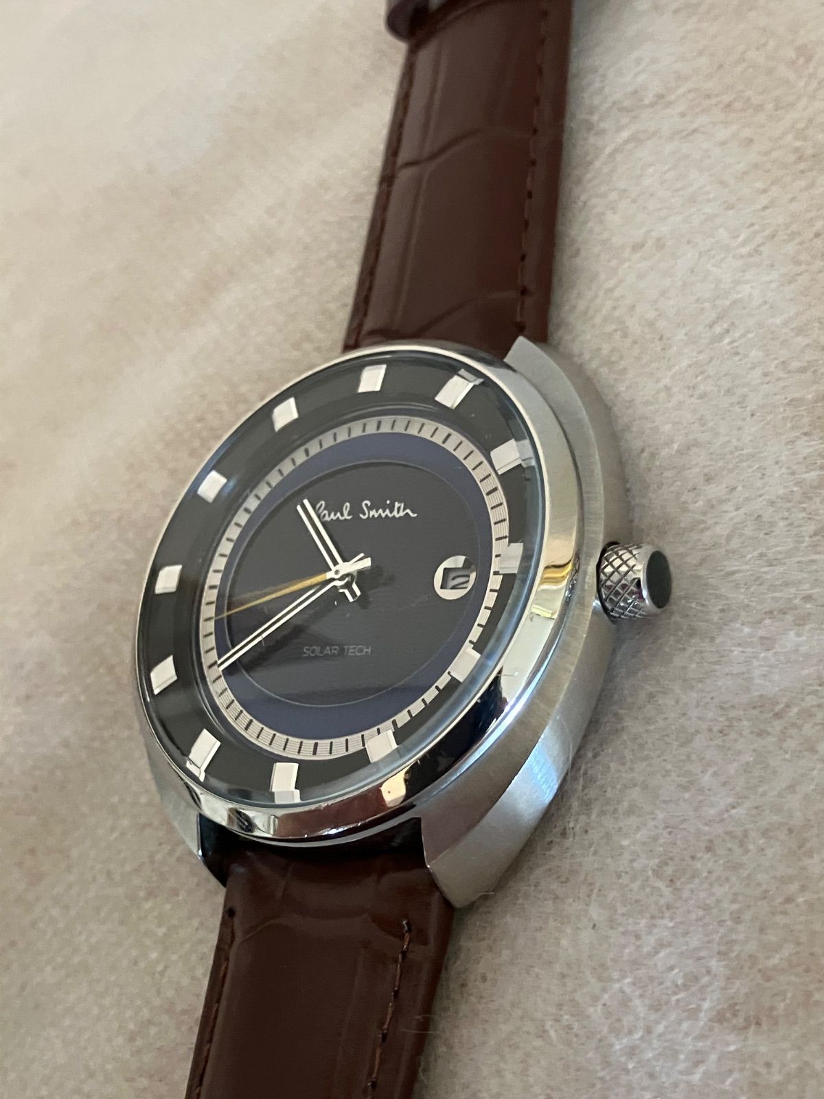 稼働★美品★ポールスミス Paul smith 鉄仮面 6117-H06778 ポールスミス Paul Smith スピードメーター 鉄仮面 6117-H06778