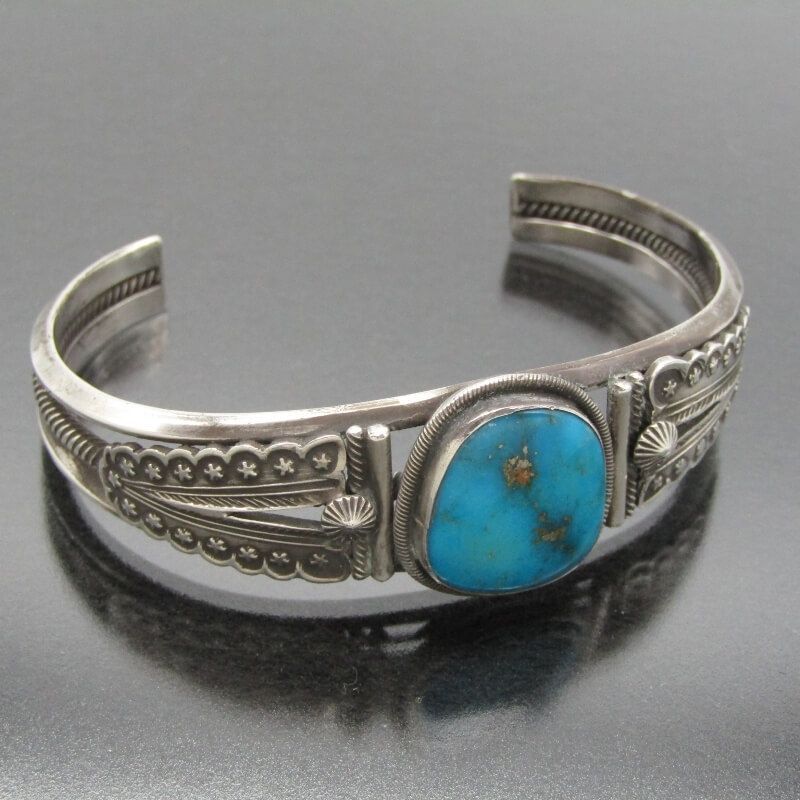 Gary Reeves ナバホ族 バングル ターコイズ ゲーリーリーブス