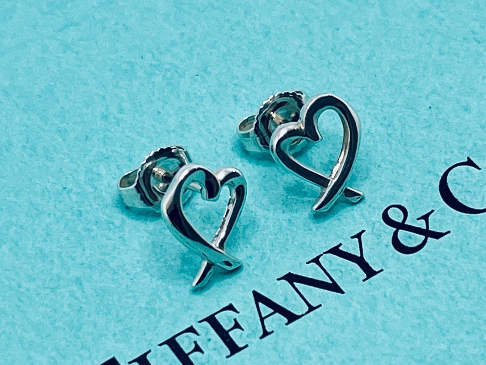 Tiffany & ティファニー ラビングハート シルバー ピアス Co