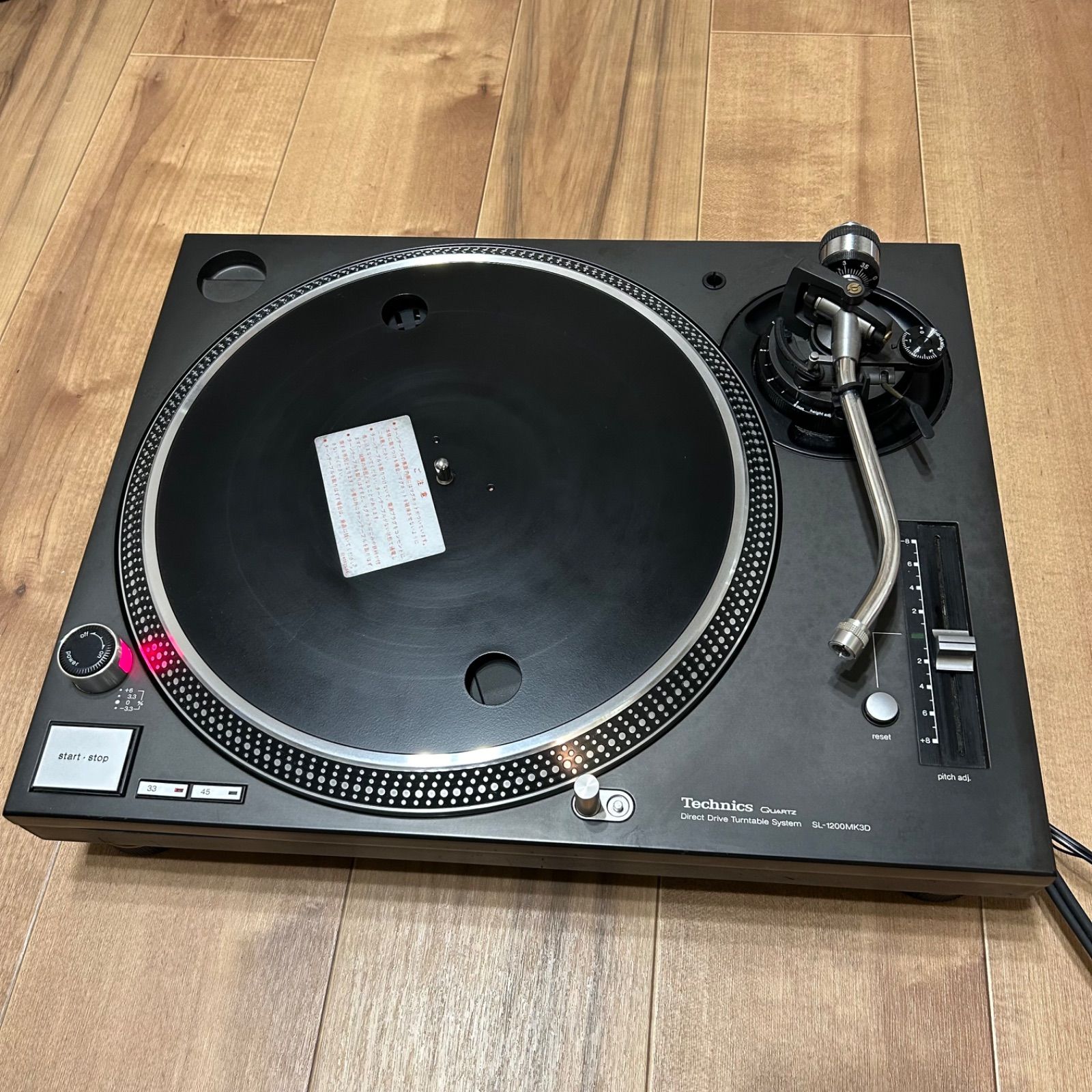 【ゴリラーマンさん専用】Technics SL-1200 MK3D 動作確認済み Technics SL1200 MK3D (動作確認済み)