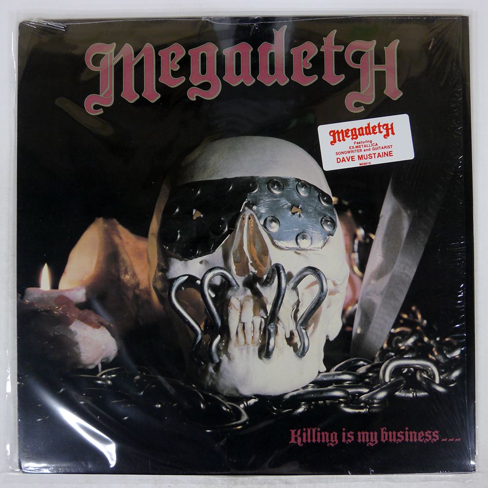 US盤 MEGADETH|KILLING IS MY BUSINESS AND BUSINESS IS GOOD!|COMBAT MX8015 LP
