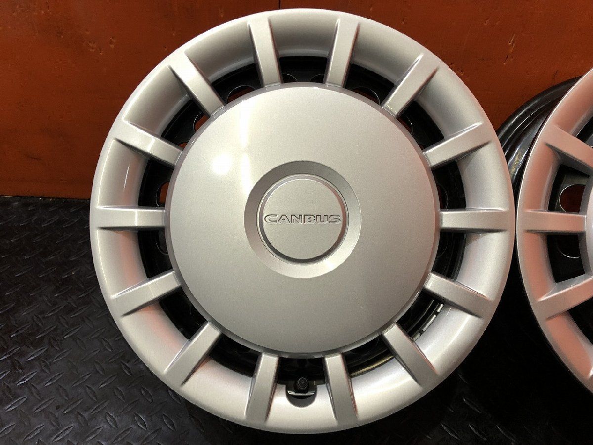 ムーヴキャンバススチールホイール新車外し