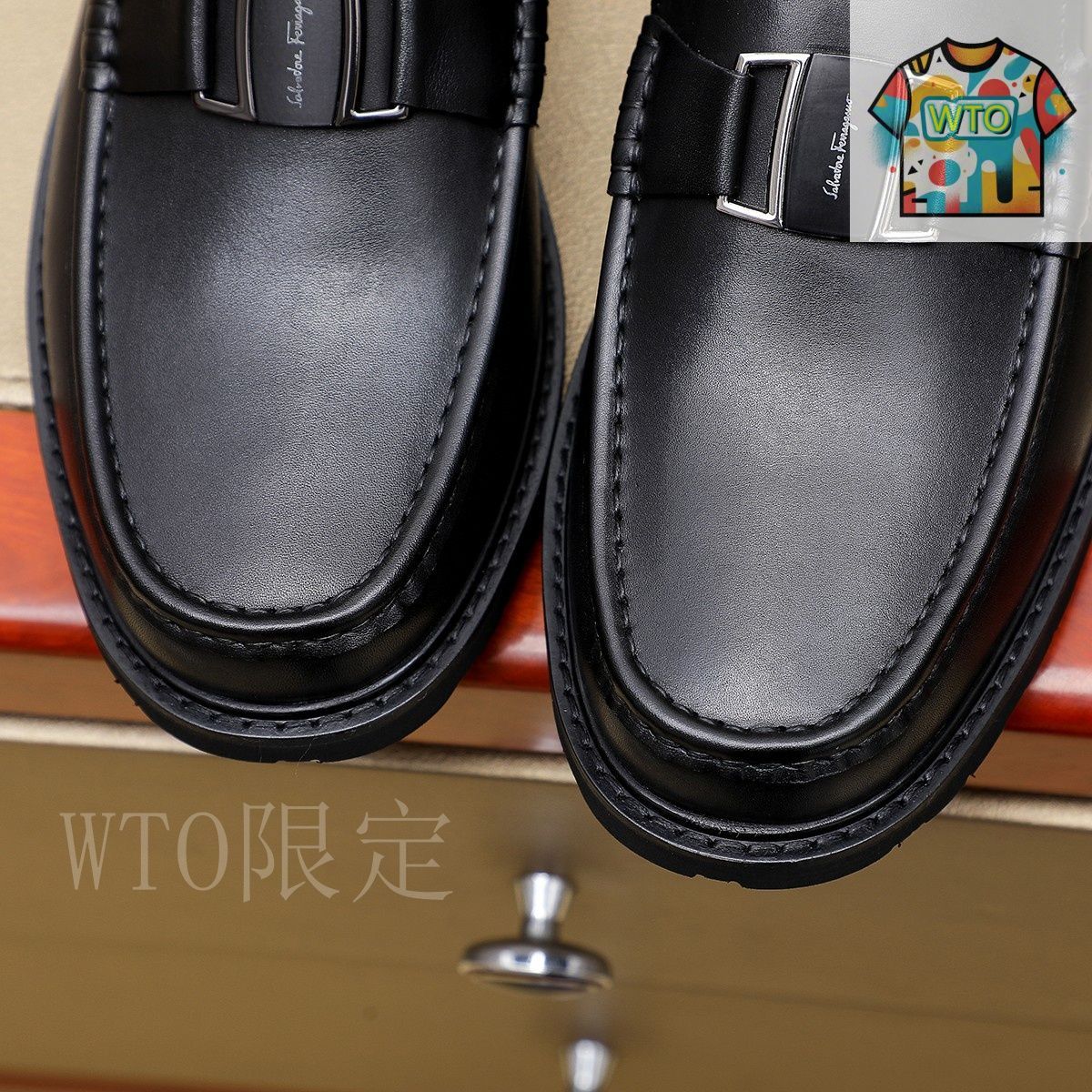 Ferragamo フェラガモ メンズ ビジネス シューズ24-3 - メルカリ