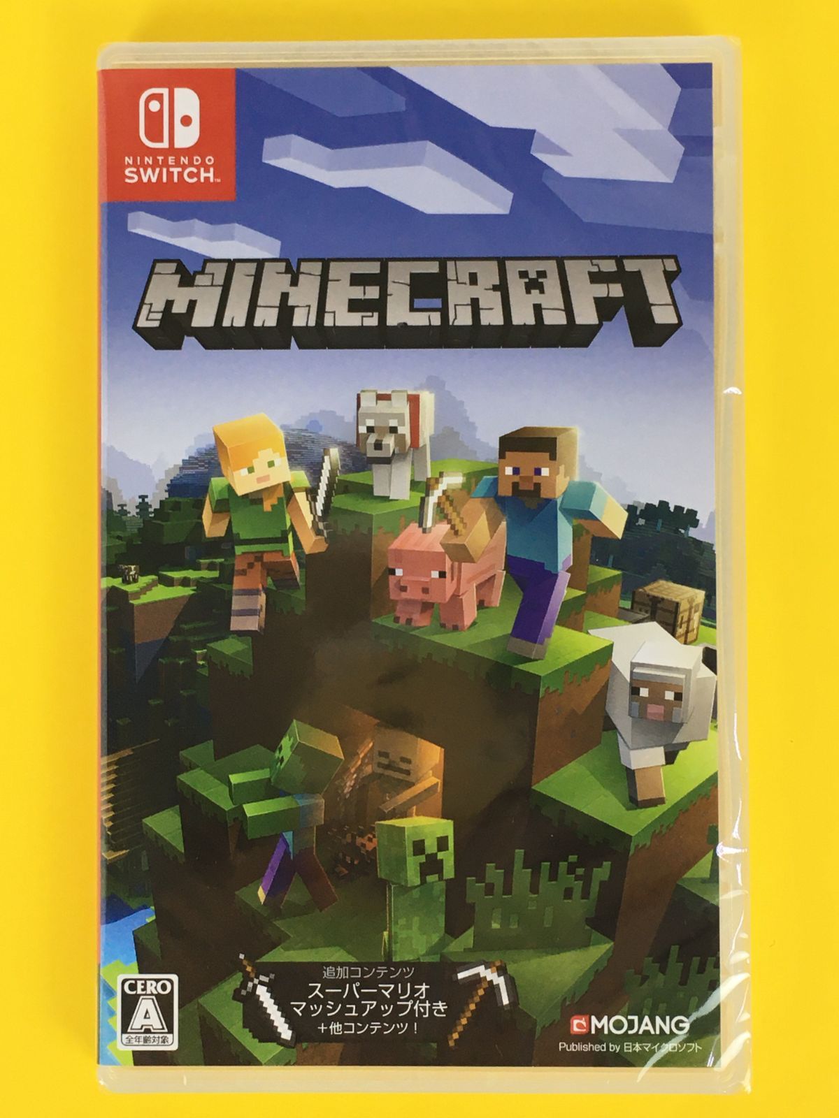 新品/未開封品】ニンテンドースイッチソフト マインクラフト NintendoSwitch MINECRAFT マイクラ 00695wa◇44 -  メルカリ