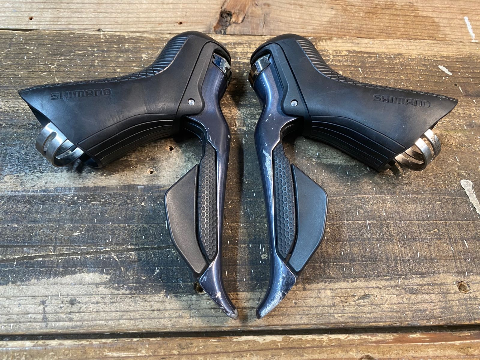 シマノ ULTEGRA ST-R8050 左右セット① ヤス SHIMANO ULTEGRA Di2 ST