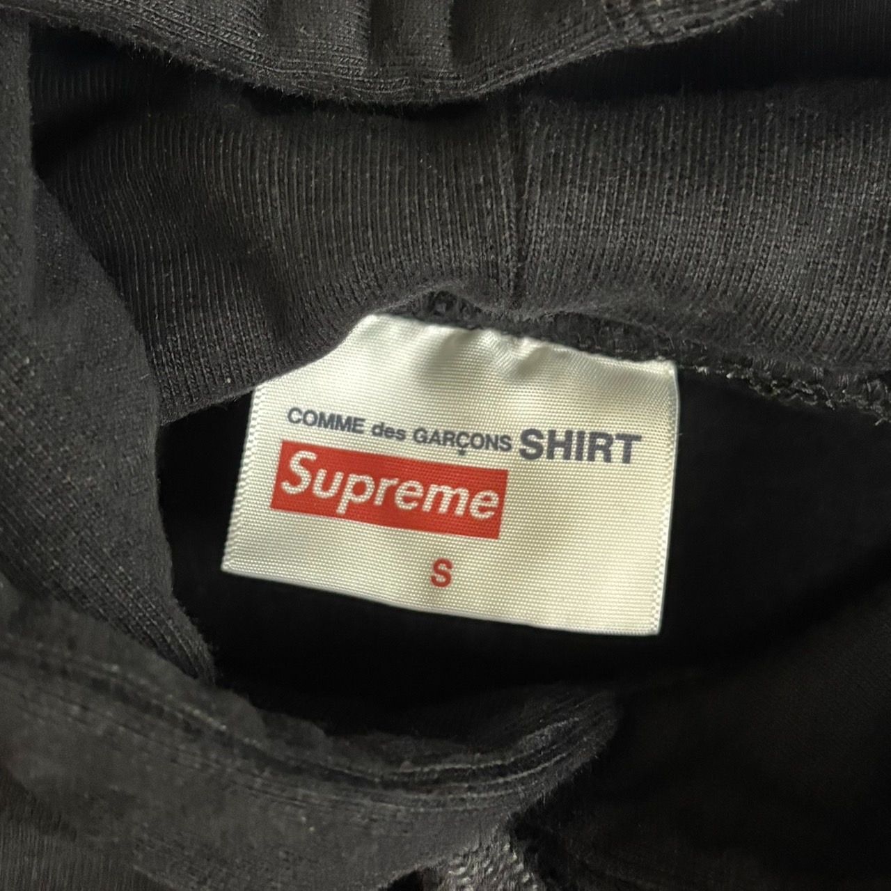 18aw Supreme Comme des Garcons SHIRT Split Box Logo Hooded 