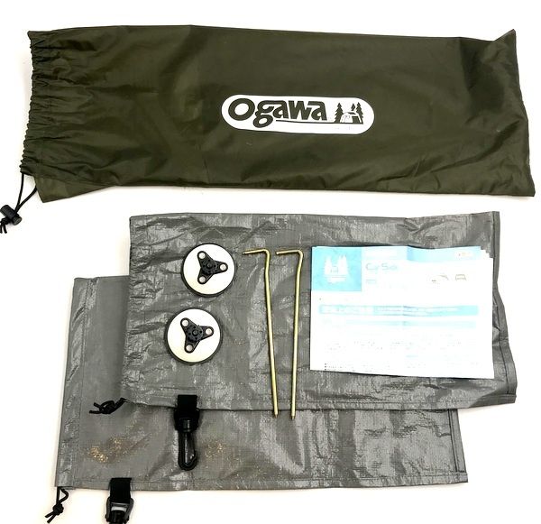 オガワ OGAWA カーサイドタープ AL 2332 タープ 車 付属品完備 【公式