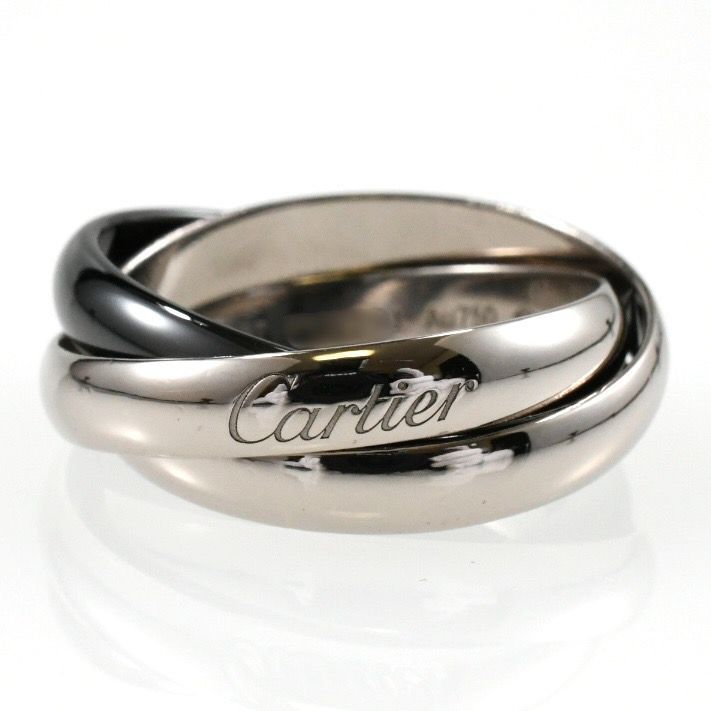 Cartier カルティエ トリニティ ブラック リング セラミック MM