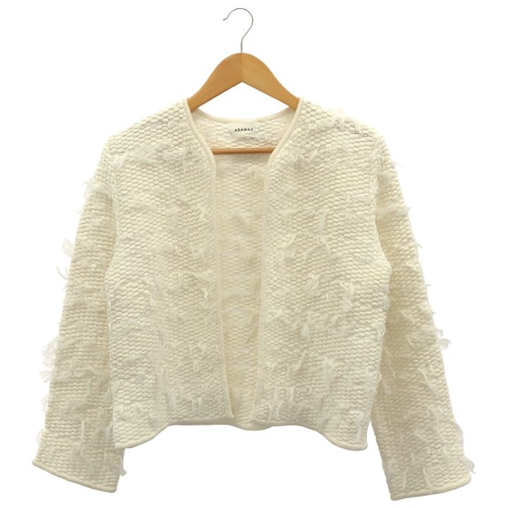ADAWAS (アダワス) ADWS-308-65 FRENGE TWEED JACKET レディース