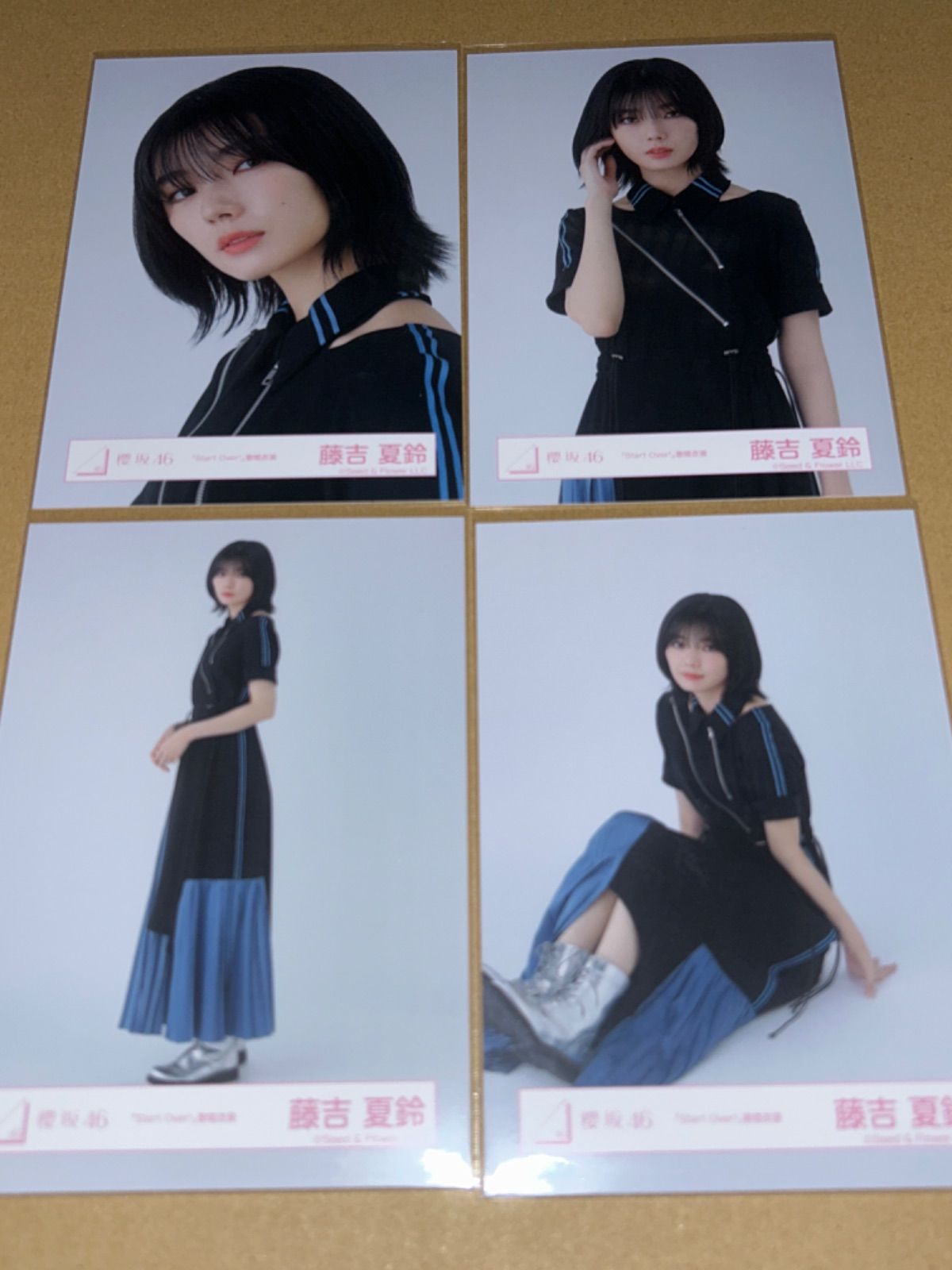 櫻坂46 藤吉夏鈴 StartOver! タオル アクリルスタンド セット 櫻坂46 藤吉夏鈴 start over アクリルスタンド タオル