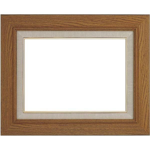シンプル仕様 油絵額縁/油彩額縁 〔F6 チーク〕木製