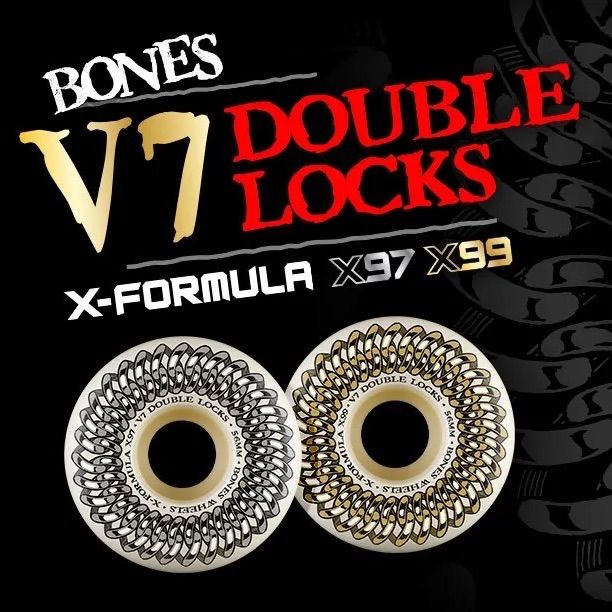 BONES X-FORMULA54㎜99a V7 BONES X-FORMULA DOUBLE LOCKS V7 54mm 99A【 ボーンズ X