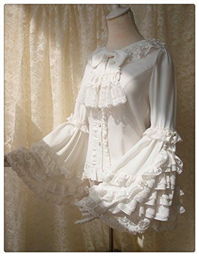 ロリィタブラウス フリルブラウス