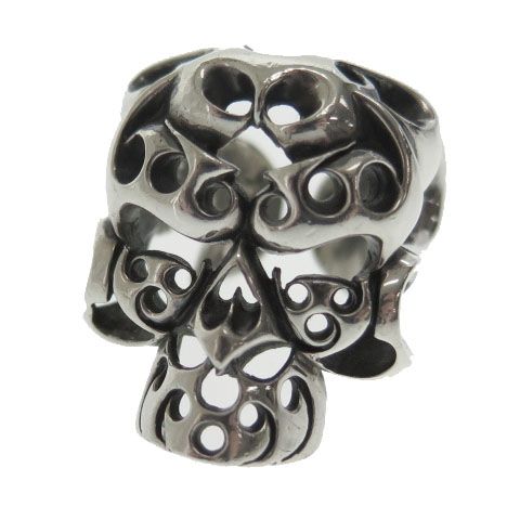テンダーロイン TENDERLOIN T-SKULL ボルネオ スカル リング TENDERLOIN テンダーロイン 新品仕上げ済 T-SKULL RING SILVER