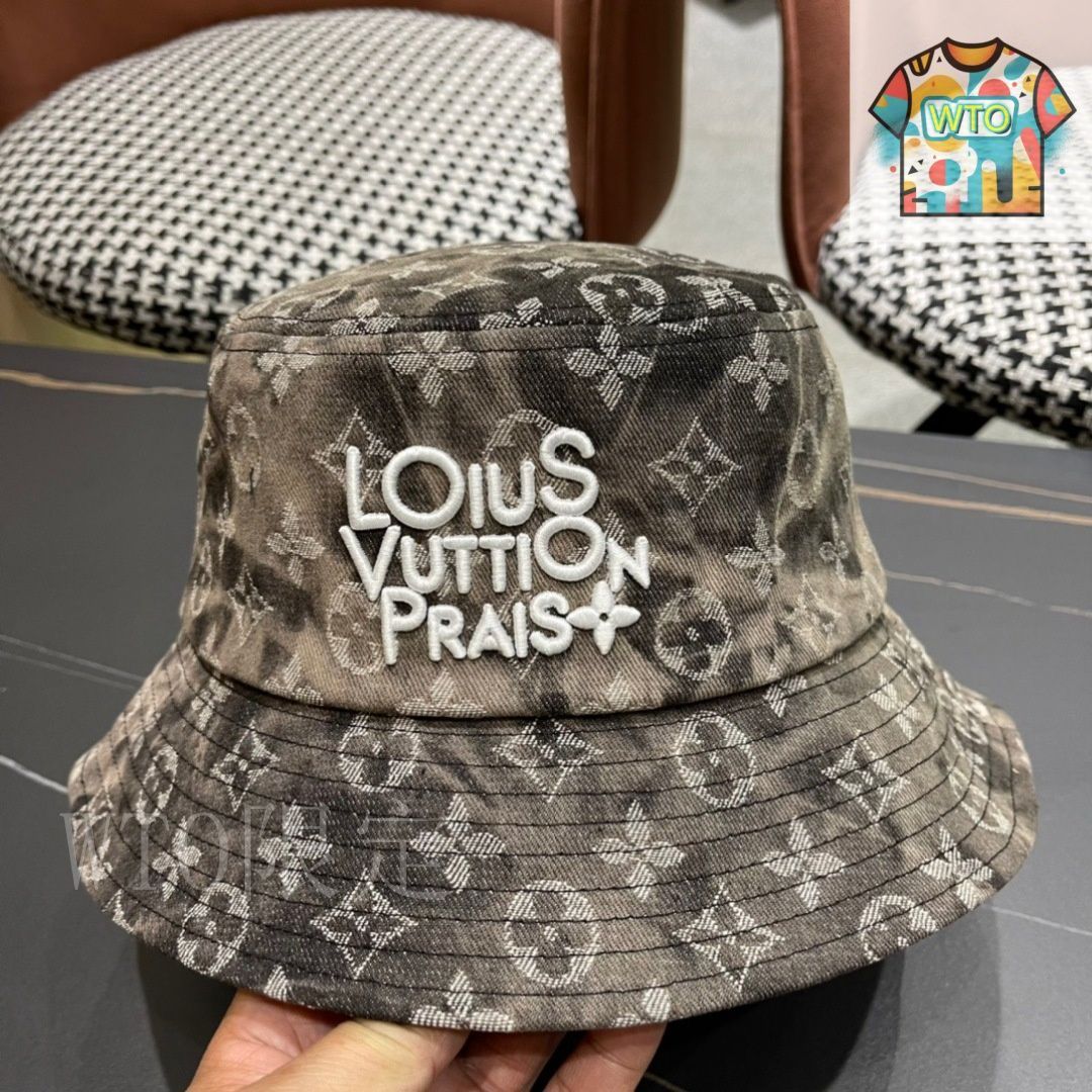 Louis Vuitton 国内買付 キャップ・デニム 専用 LOUIS VUITTON ルイヴィトン キャップ デニム LVスマッシュ