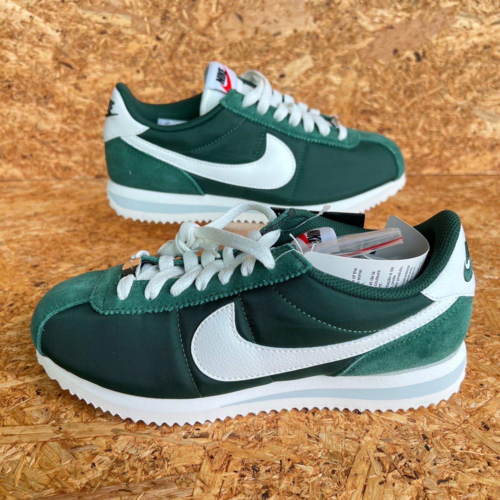 23.5cm NIKE CORTEZ FIR/SAIL-SAIL-LIGHT SILVER ナイキ