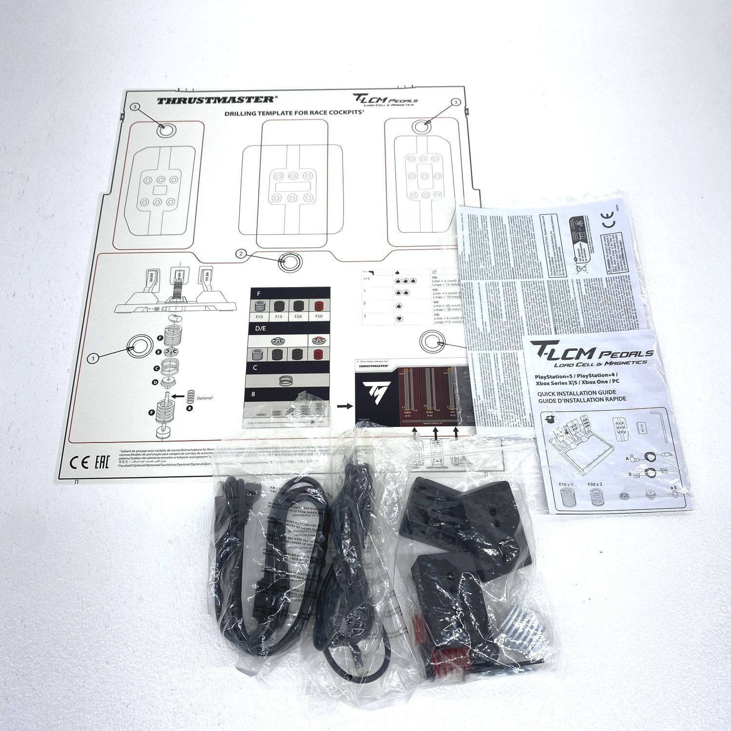 ☆加古川物流】【ジャンク品】THRUSTMASTER TLCM Pedals