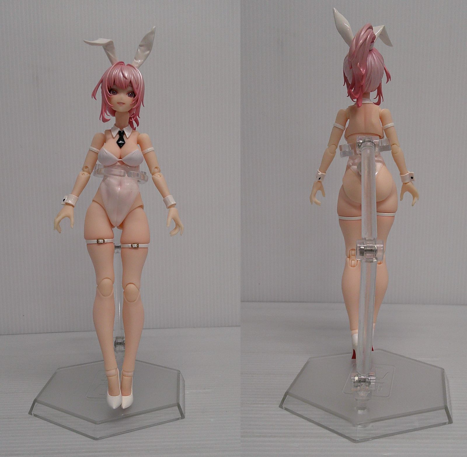 開封品 バニーガール アイリン 1|12 アクションフィギュア オプションフットパーツセット 汚れ等有