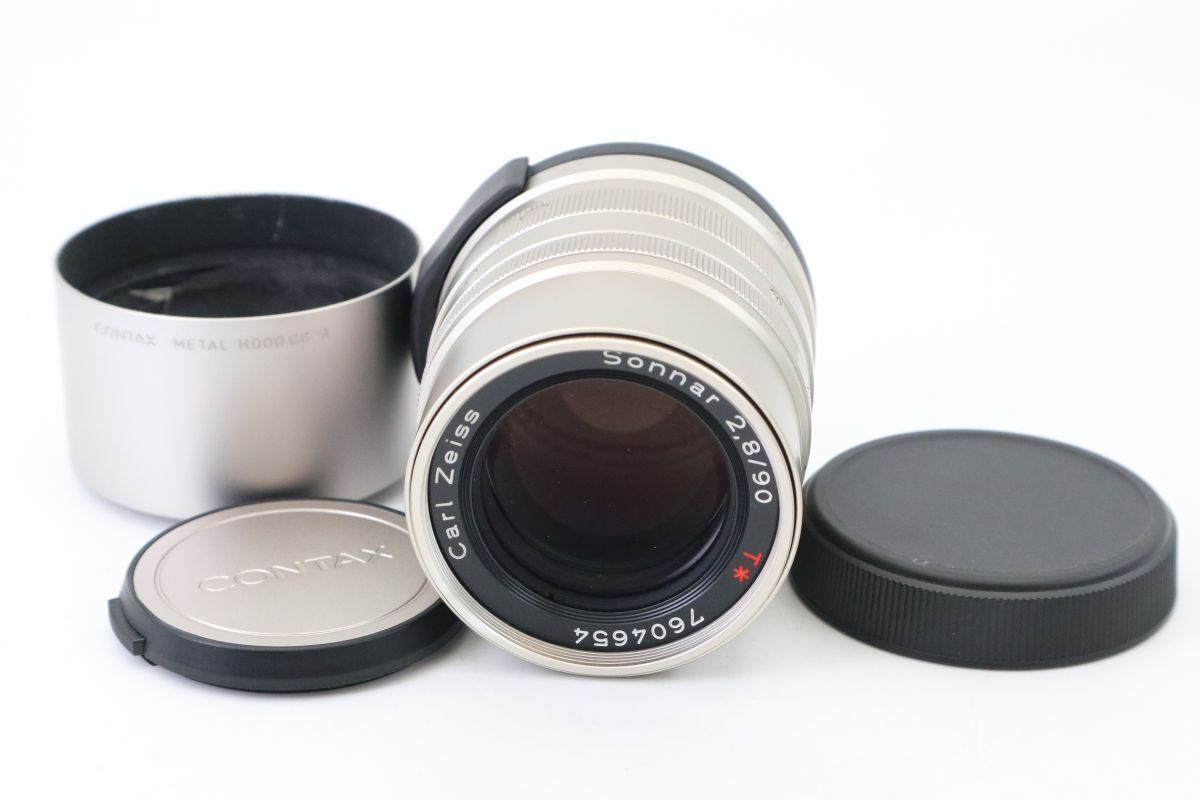 Contax コンタックス Carl Zeiss カールツァイス Sonnar 90mm F|2.8 T* AFレンズ f01941