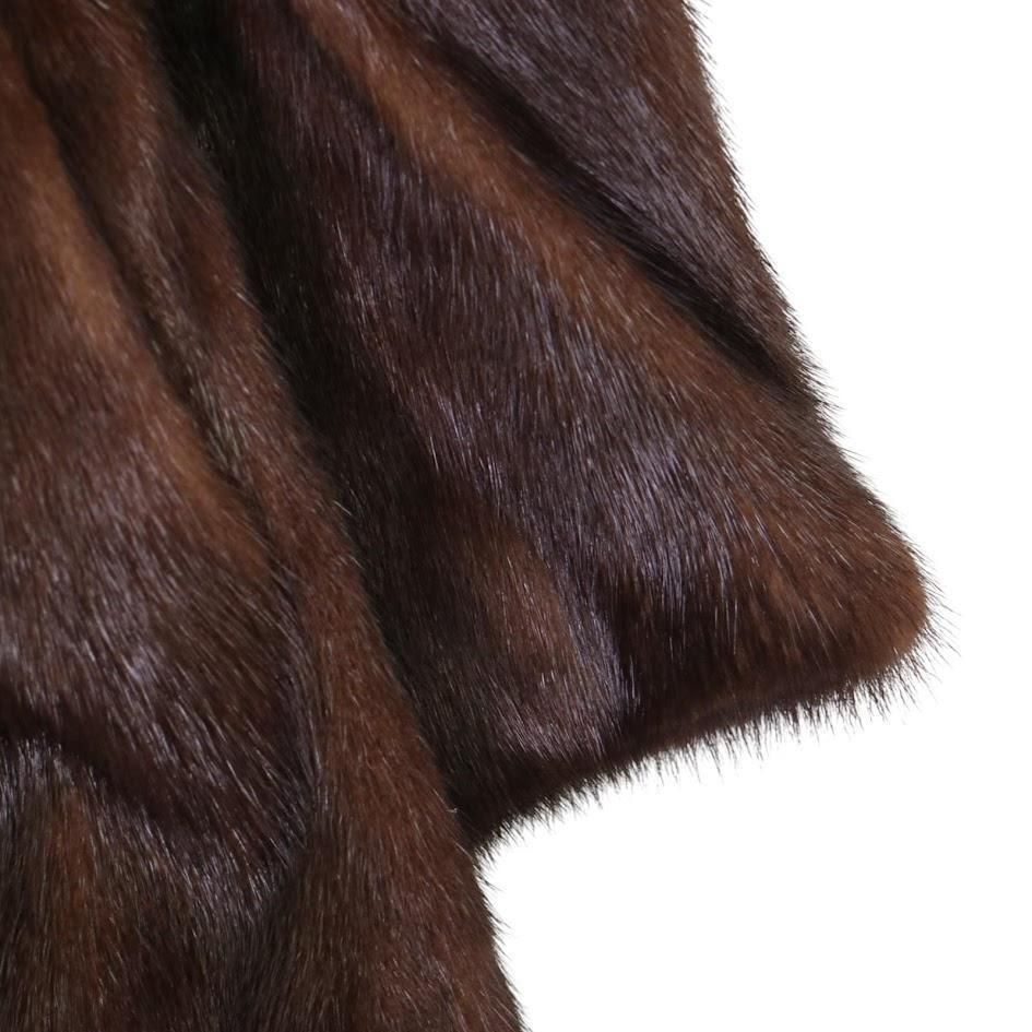 SAN MARCO SAGAMINK 　銀タグ　毛皮コート ファーコート 13 SAN MARCO SAGAMINK サガミンク 銀サガ 銀タグ 毛皮コート ファー