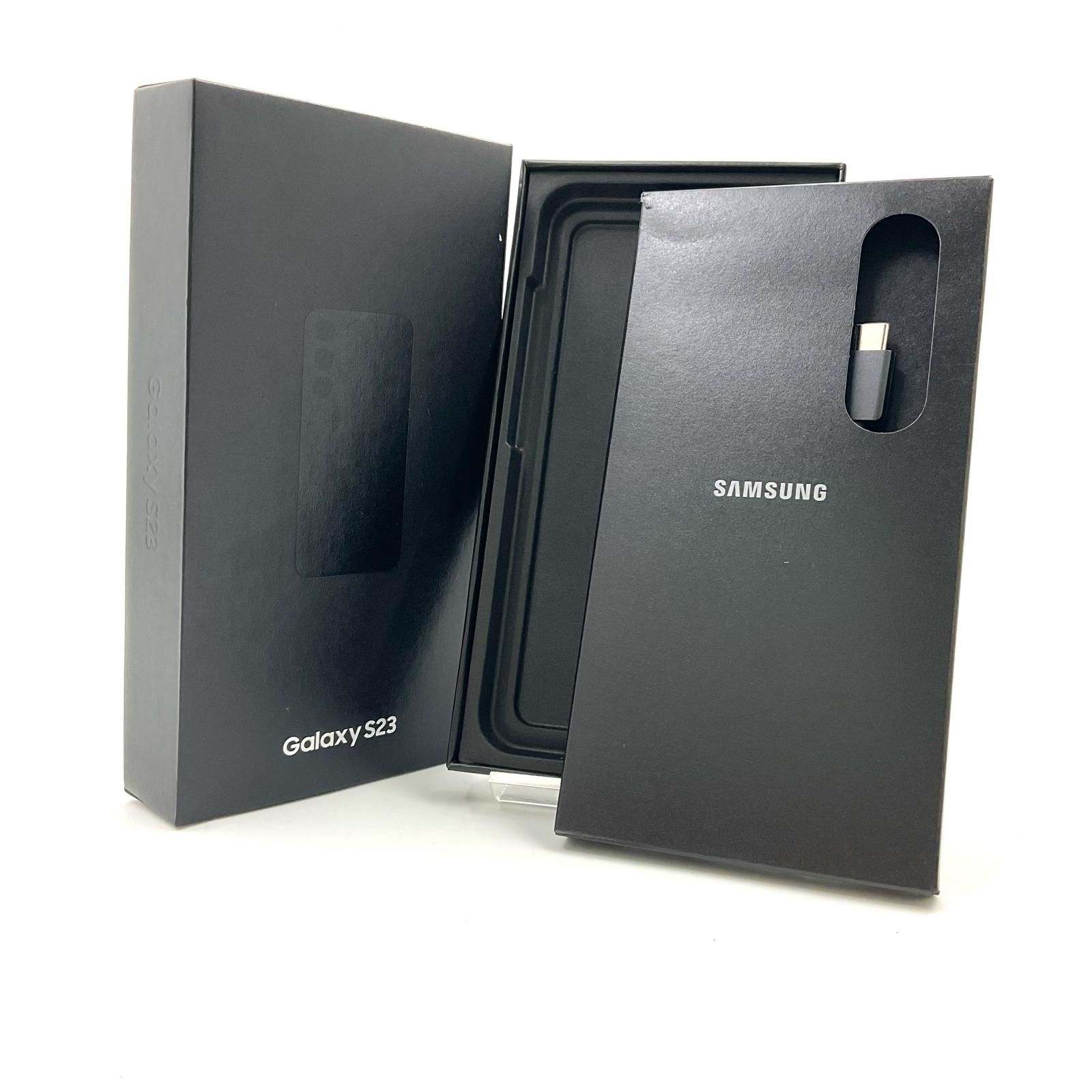 SAMSUNG Galaxy S23 256GB ファントムブラック au SCG19 白ロム