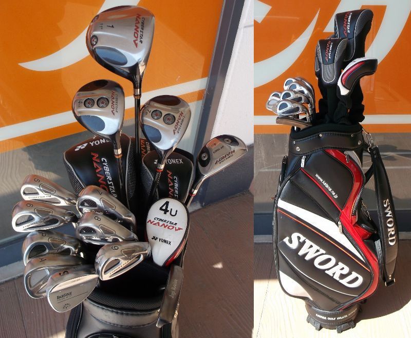 【豪華!!】 YONEX サイバースター 2000 メンズ ゴルフクラブ セット 豪華!!】 YONEX サイバースター 2000 メンズ ゴルフクラブ セット 豪華