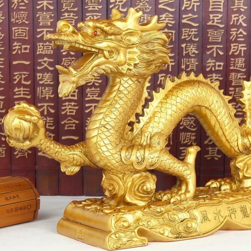 龍 金属 彫像 オブジェ 置物 インテリア 工芸品 美術品 A2571