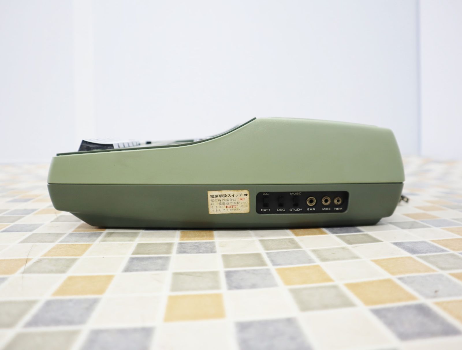 ◇昭和レトロ 70s｜モノラル ラジカセ｜SANYO サンヨー M-755X