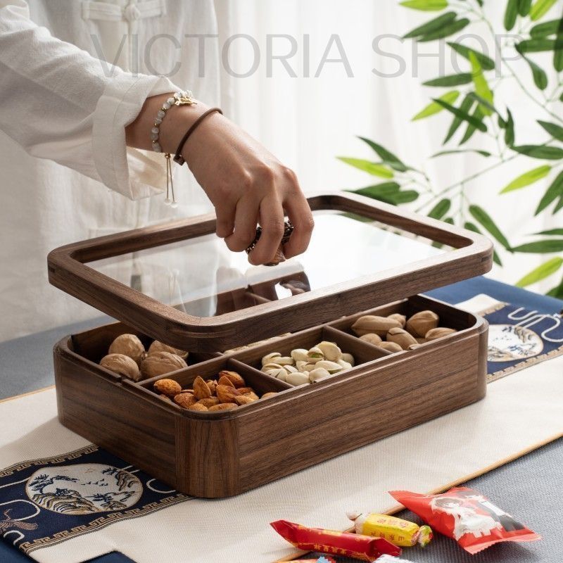 木製 菓子器 卓上用 菓子皿 ナッツ･お菓子･果物収納 保存容器 北欧 重厚感 おしゃれ シンプル インテリア 無垢 便利 スタッキング 収納 使いやすい 洗える 小物置き 配膳 定食用 お茶出し 接客用 業務用 家庭用