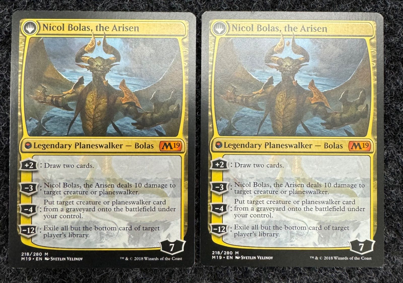 MTG 破滅の龍、ニコル・ボーラス 英語 1枚迄 J21 ジャッジ褒賞 Foil