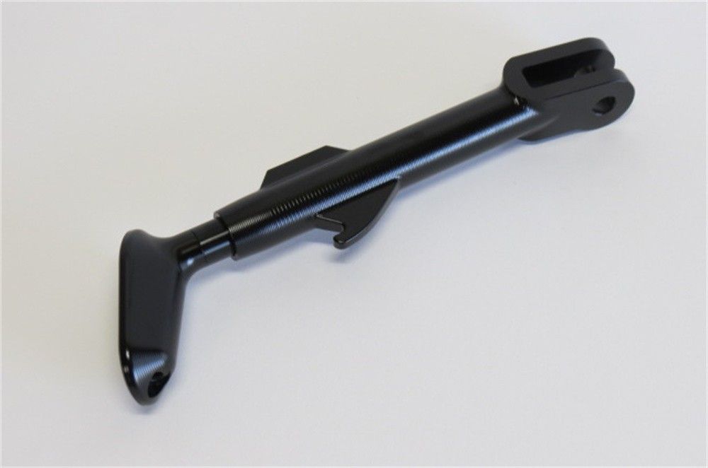 XSR900 2025-2025 MT-09 2025-2025 CNC アルミ サイドスタンド 高さ調整 黒 36