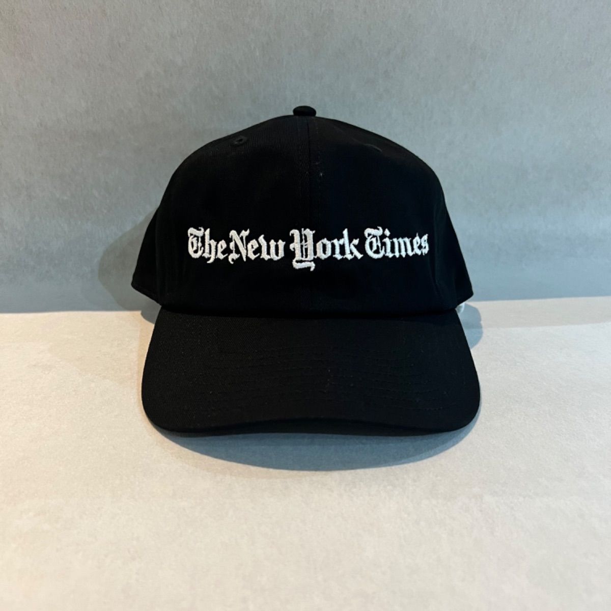 NEW YORK TIMES LOGO DAD CAP ニューヨークタイムズ キャップ - メルカリ