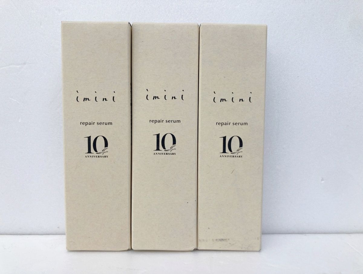 未開封 imini イミニ リペアセラム (オールインワン乳液) 50ml×3 MADE
