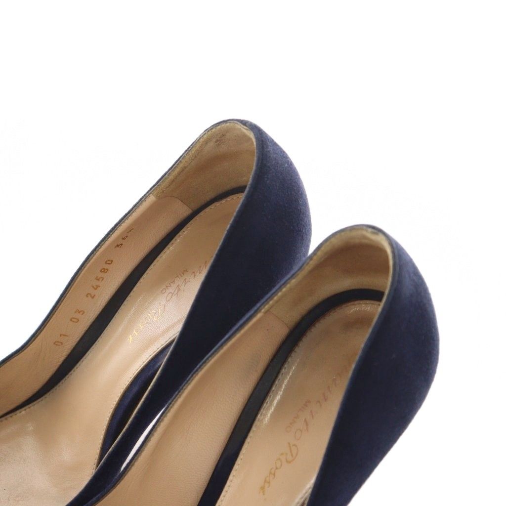 【極美品】GianvitoRossi ジャンヴィットロッシ パンプス スエード GianvitoRossi ジャンヴィットロッシ⭐︎パンプス スエードグレー