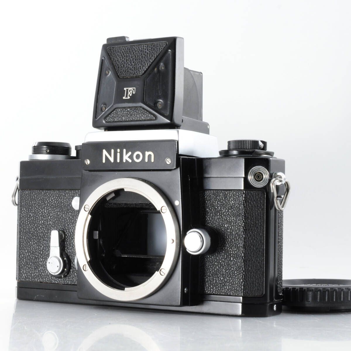ニコン 動作品 Nikon F ブラック ウエストレベルファインダー付き フィルムカメラ K862