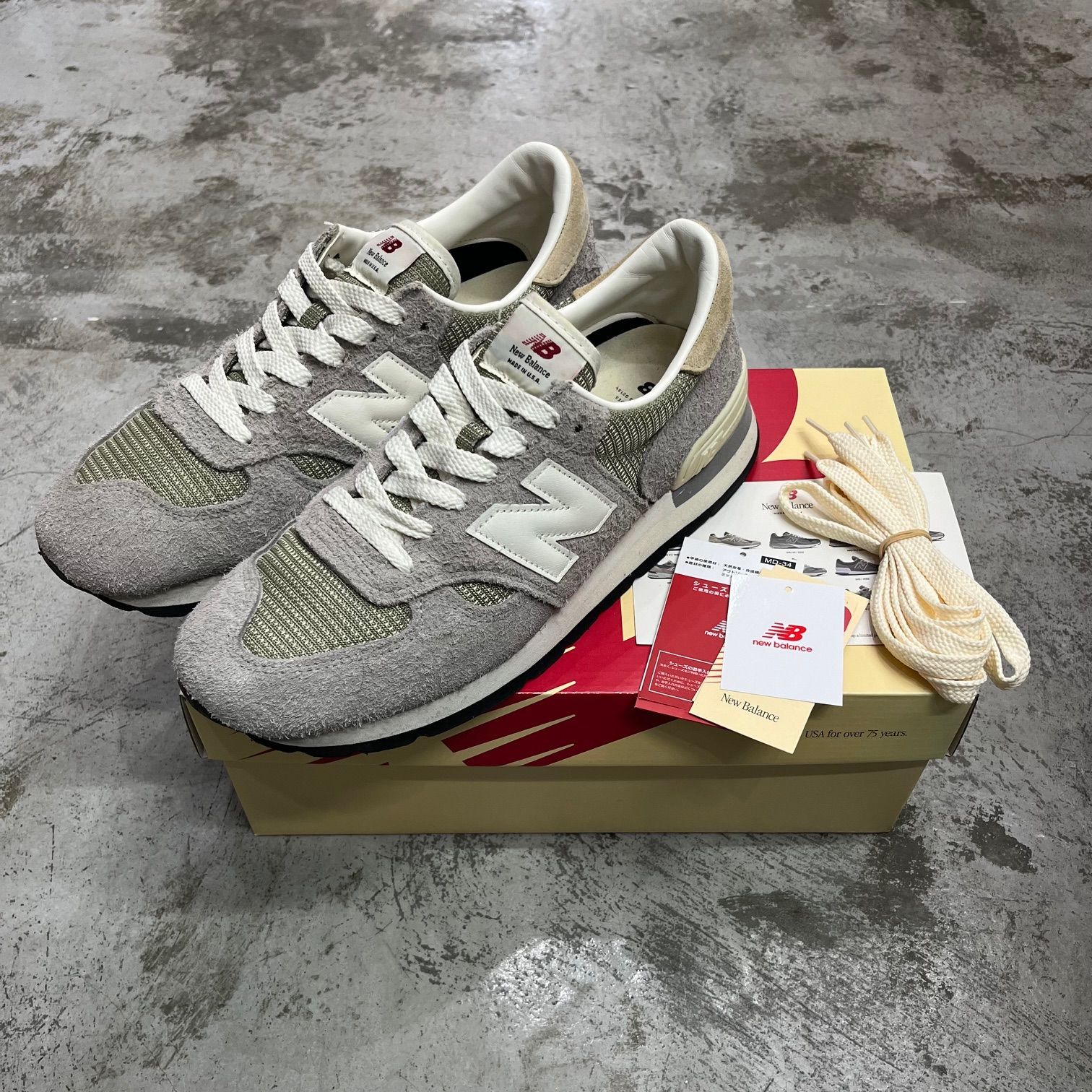 NEW BALANCE M990TA1 スニーカー ニューバランス Aimé Leon Dore 27.5 