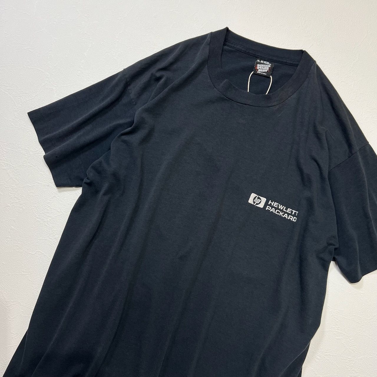 90s USA SCREEN STARS HP HEWLETT PACKARD シングルステッチ フェード 