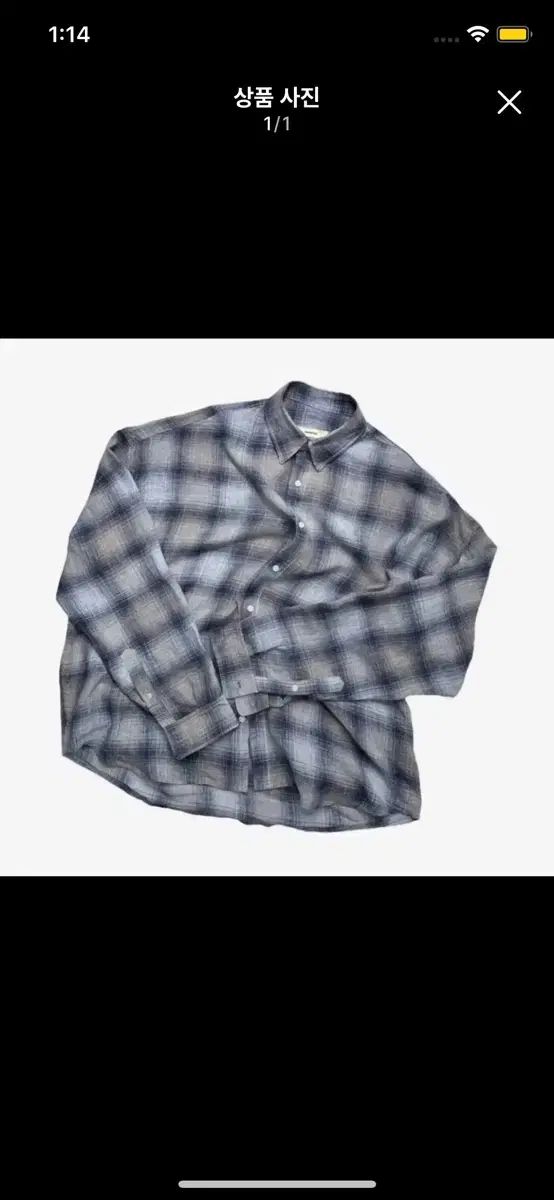 ノンノッド フレキシブル シャーリング CHECK シャツ ジャパニーズ リネン ブルー