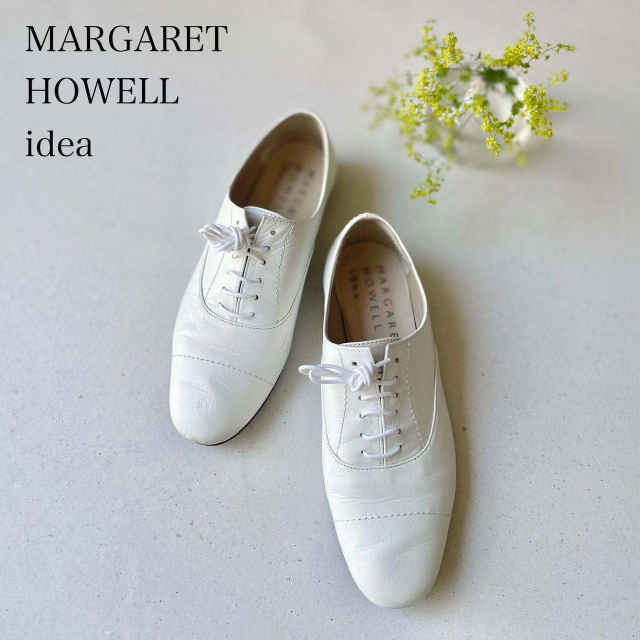 MARGARET HOWELL idea レースアップシューズ 24.0cm