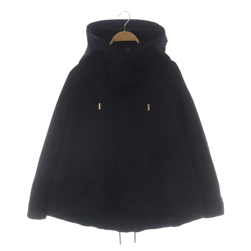 保障できる COAT みぽ様専用THE THE RERACS ショートモッズコート BLACK ブラック レディース