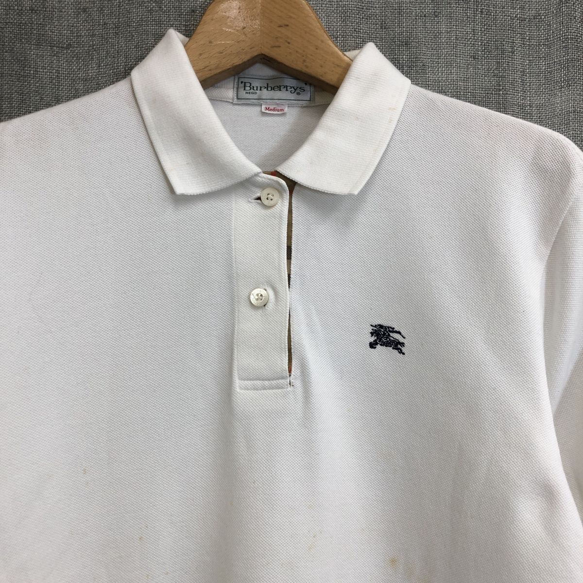 G2234-F-S◇ 90s ◇ old ◇ burberrys バーバリー 半袖